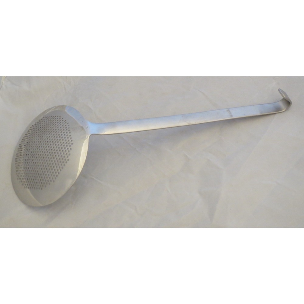 Edelstahl Stainless Steel Hook Skimmer Strainer Ladle 18/10‎ - Picture 6 of 7